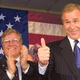 Bush gives the go-ahead sign to executioners at the El Paso Correctional Facility.